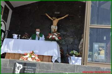 La playa de Ojos de Garza celebra el día grande de sus fiestas con misa y procesión/Agustin Cabrera/TF.